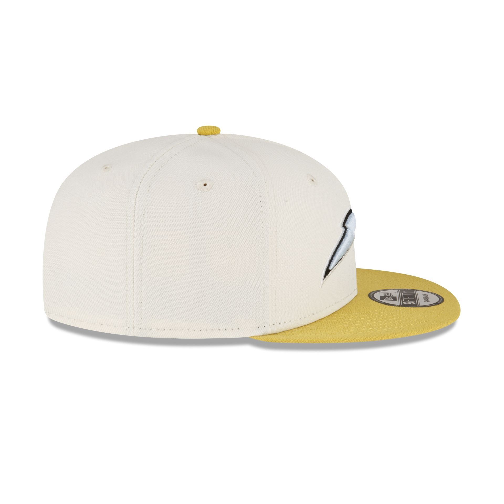 Los Angeles Chargers Chartreuse Chrome 9FIFTY Snapback Hat sold by New Era product image thumbnail 5