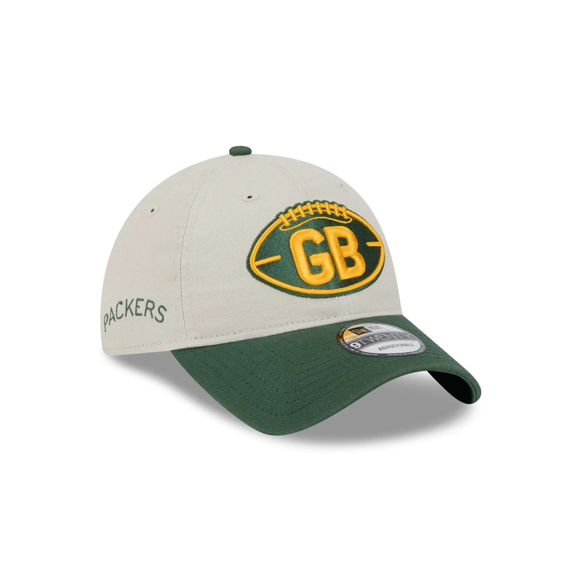 Green Bay Packers 2024 Historic Sideline 9TWENTY Adjustable Hat sold by New Era product image thumbnail 3