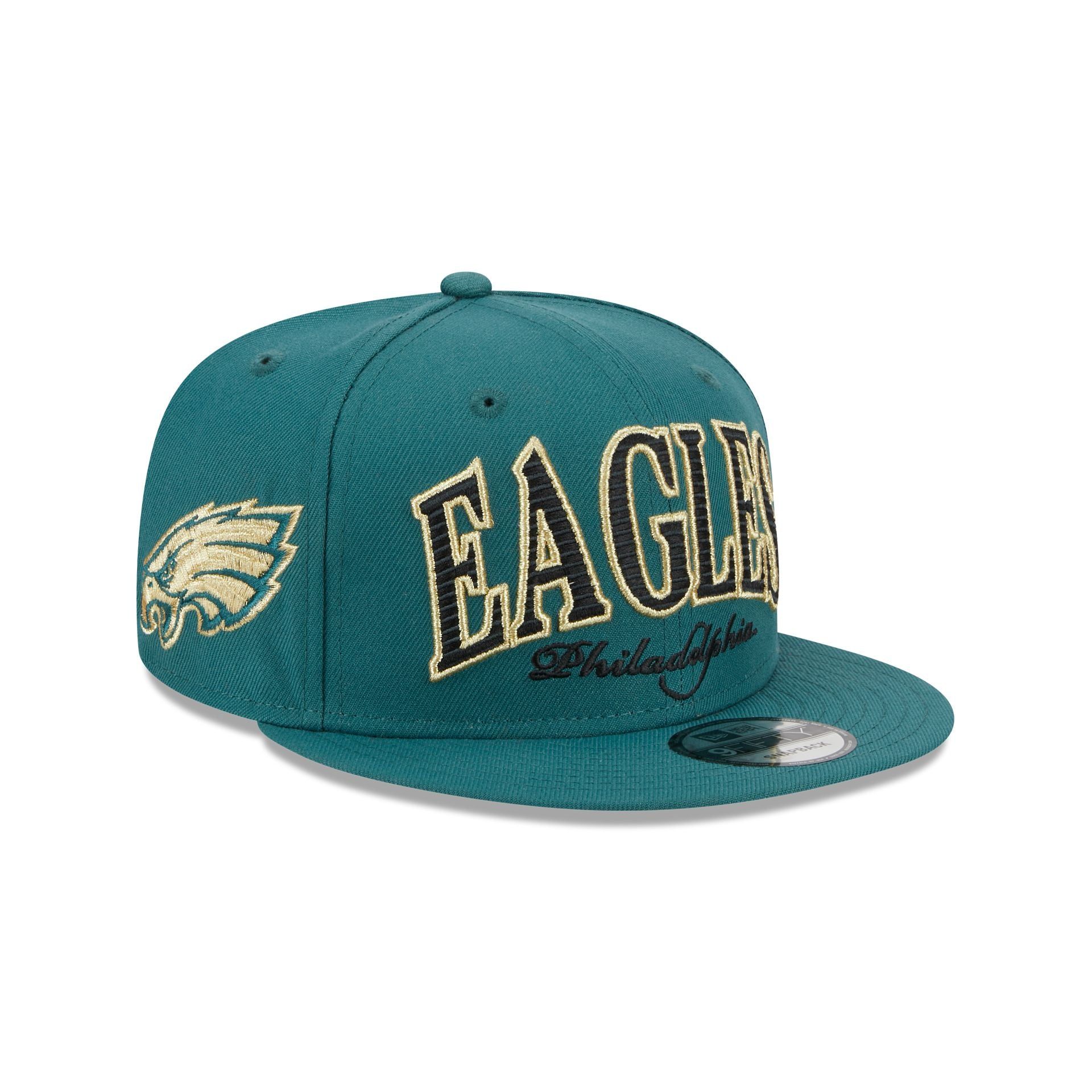 Philadelphia Eagles Throwback 9FIFTY Snapback Hat sold by New Era