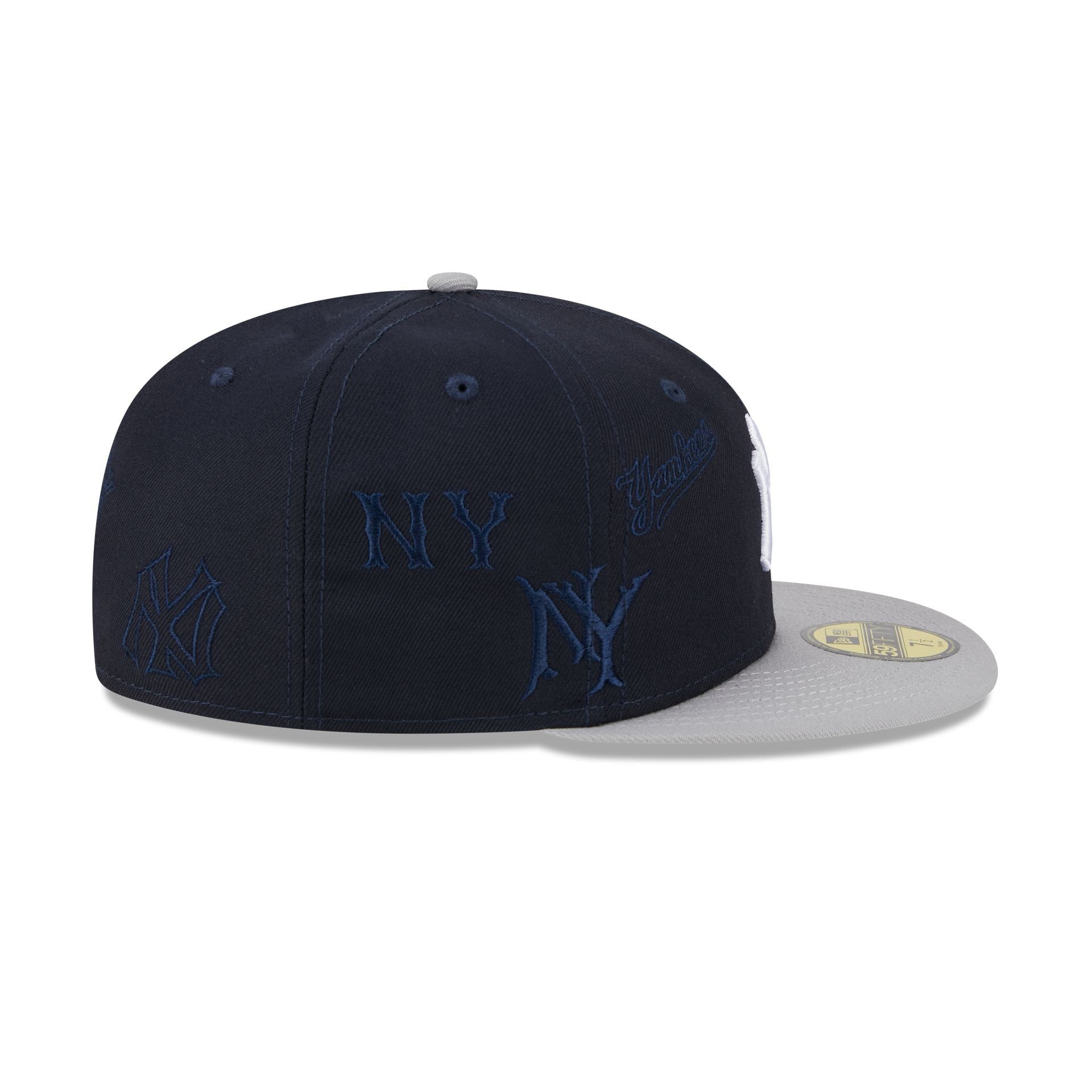 New York Yankees Multi Logo 59FIFTY Fitted Hat sold by New Era product image thumbnail 5