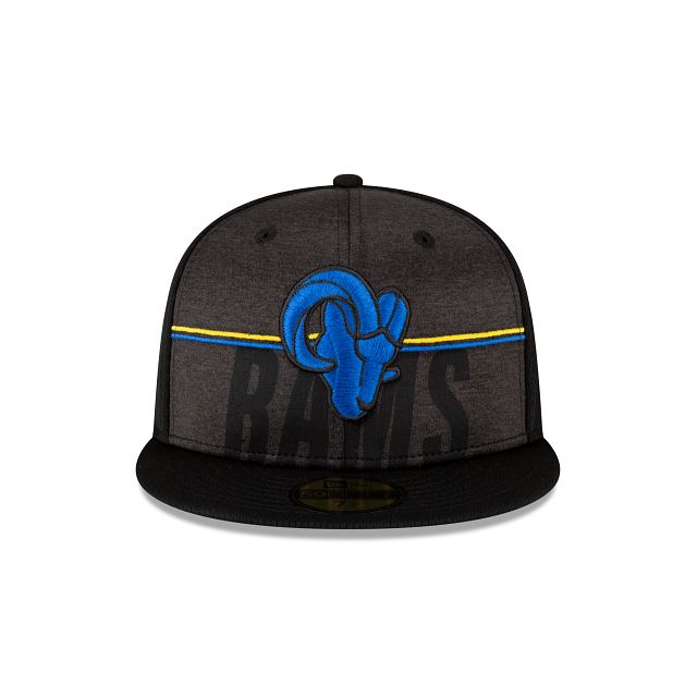 Los Angeles Rams 2023 Training Black 59FIFTY Fitted Hat sold by New Era product image thumbnail 2