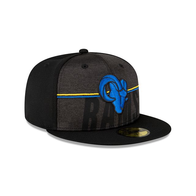Los Angeles Rams 2023 Training Black 59FIFTY Fitted Hat sold by New Era product image thumbnail 3