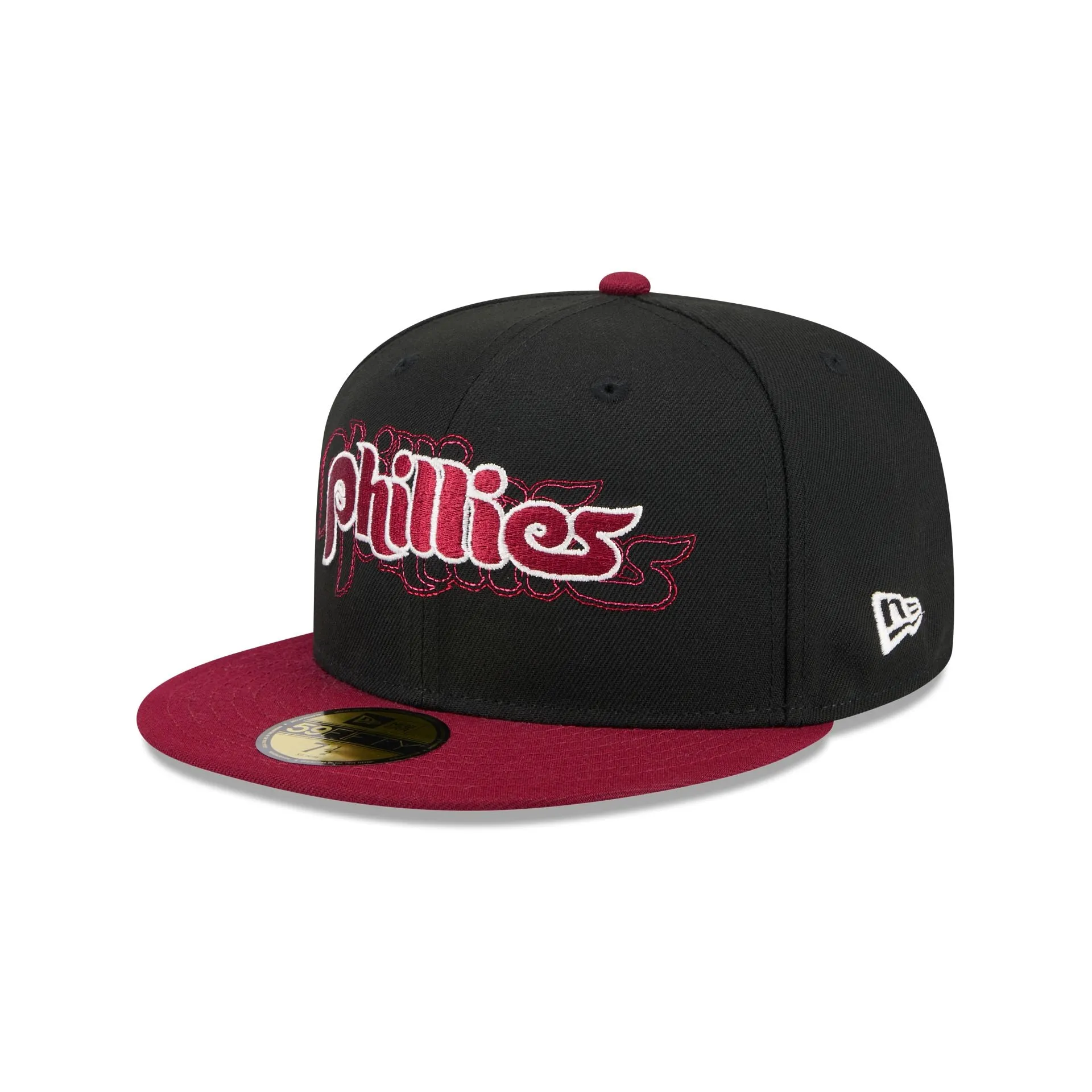 Philadelphia Phillies Shadow Stitch 59FIFTY Fitted Hat sold by New Era