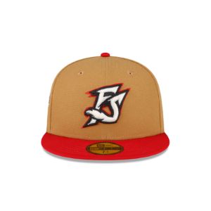 Richmond Flying Squirrels Wheat 59FIFTY Fitted Hat sold by New Era