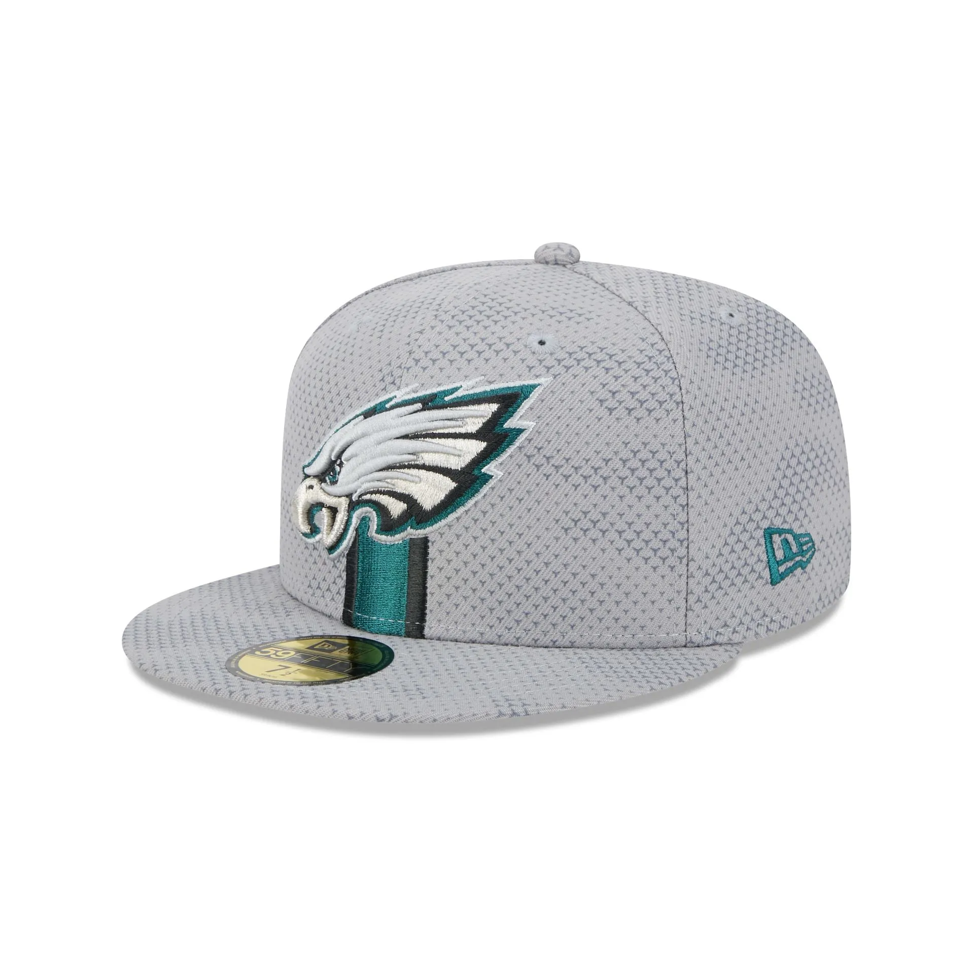 Philadelphia Eagles 2024 Sideline Gray 59FIFTY Fitted Hat sold by New Era product image thumbnail 3