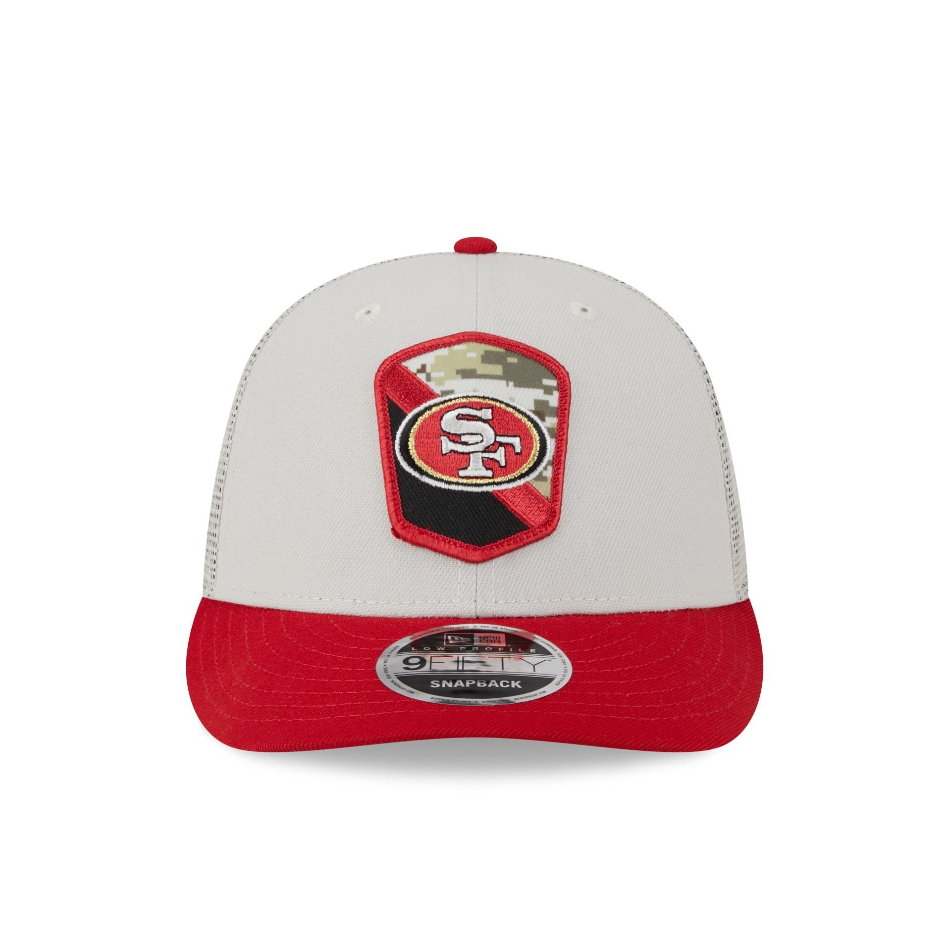 San Francisco 49ers 2023 Salute to Service Low Profile 9FIFTY Snapback Hat sold by New Era product image thumbnail 2