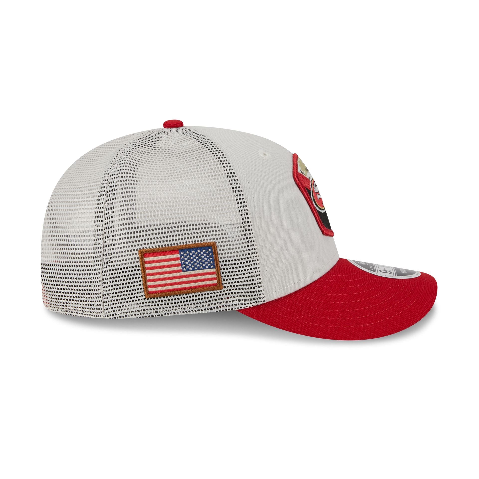 San Francisco 49ers 2023 Salute to Service Low Profile 9FIFTY Snapback Hat sold by New Era product image thumbnail 4