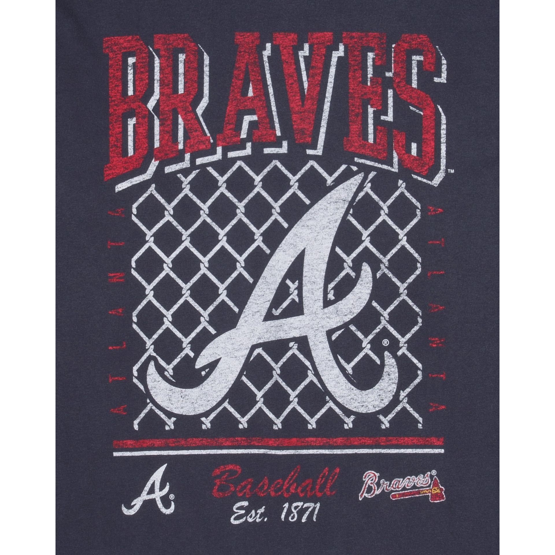 Atlanta Braves Old School Sport Long Sleeve T-Shirt sold by New Era product image thumbnail 4