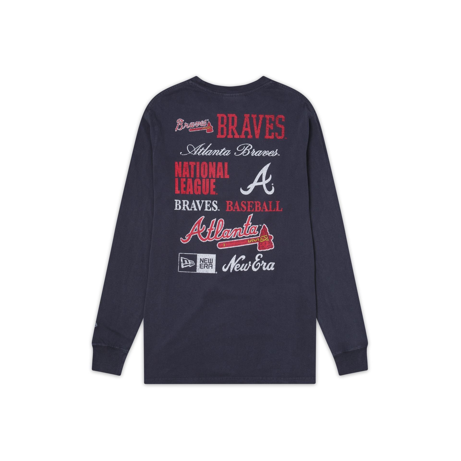 Atlanta Braves Old School Sport Long Sleeve T-Shirt sold by New Era product image thumbnail 3