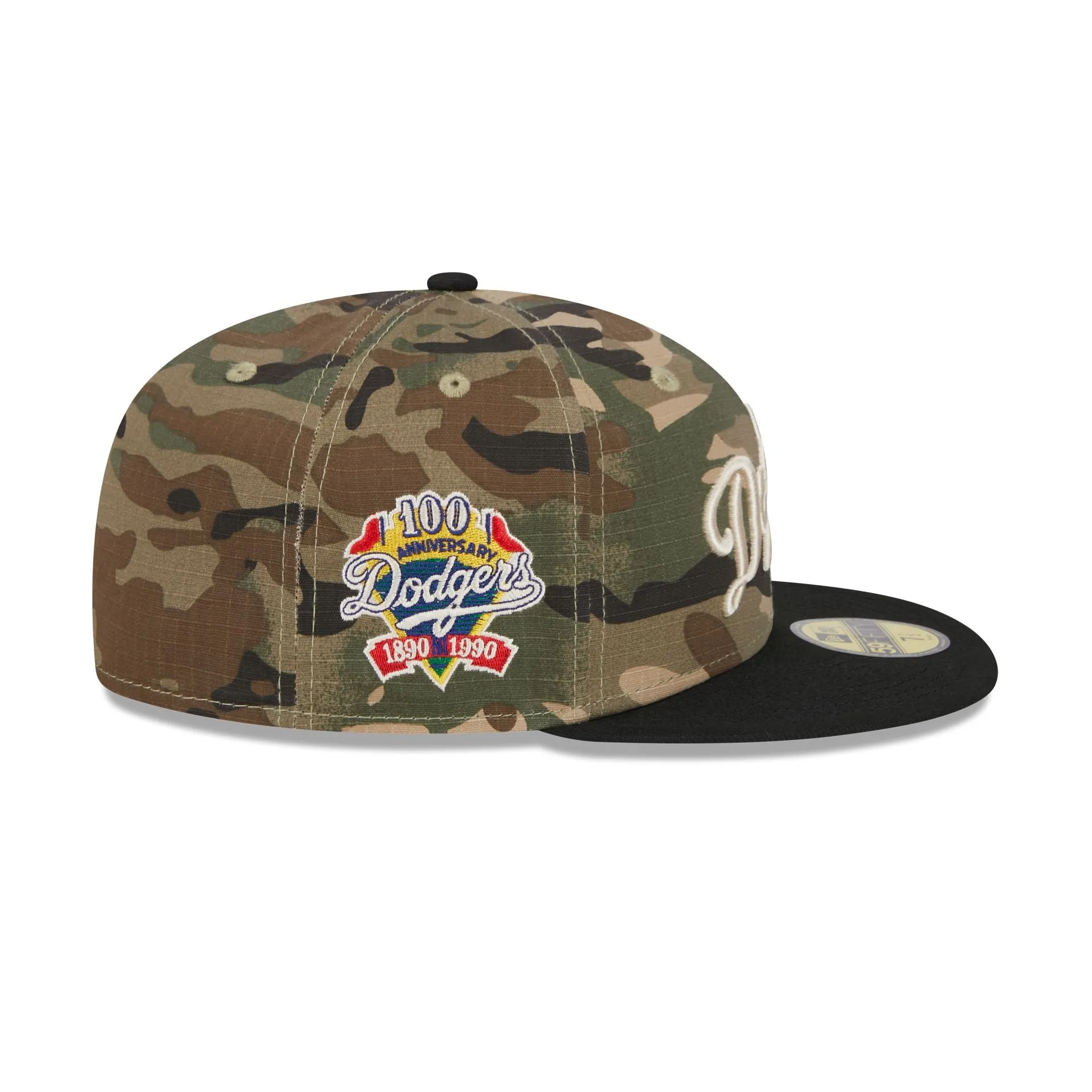 Los Angeles Dodgers Camo Crown 59FIFTY Fitted Hat sold by New Era product image thumbnail 4