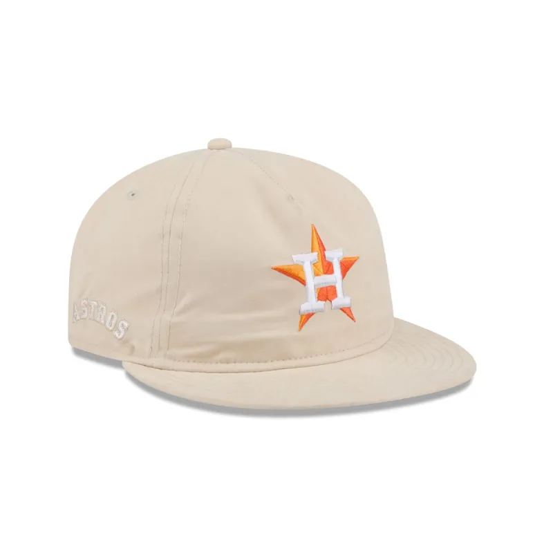 Houston Astros Brushed Nylon Retro Crown 9FIFTY Adjustable Hat sold by New Era