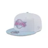 Los Angeles Lakers Color Pack White 9FIFTY Snapback Hat sold by New Era
