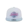 Los Angeles Lakers Color Pack White 9FIFTY Snapback Hat sold by New Era