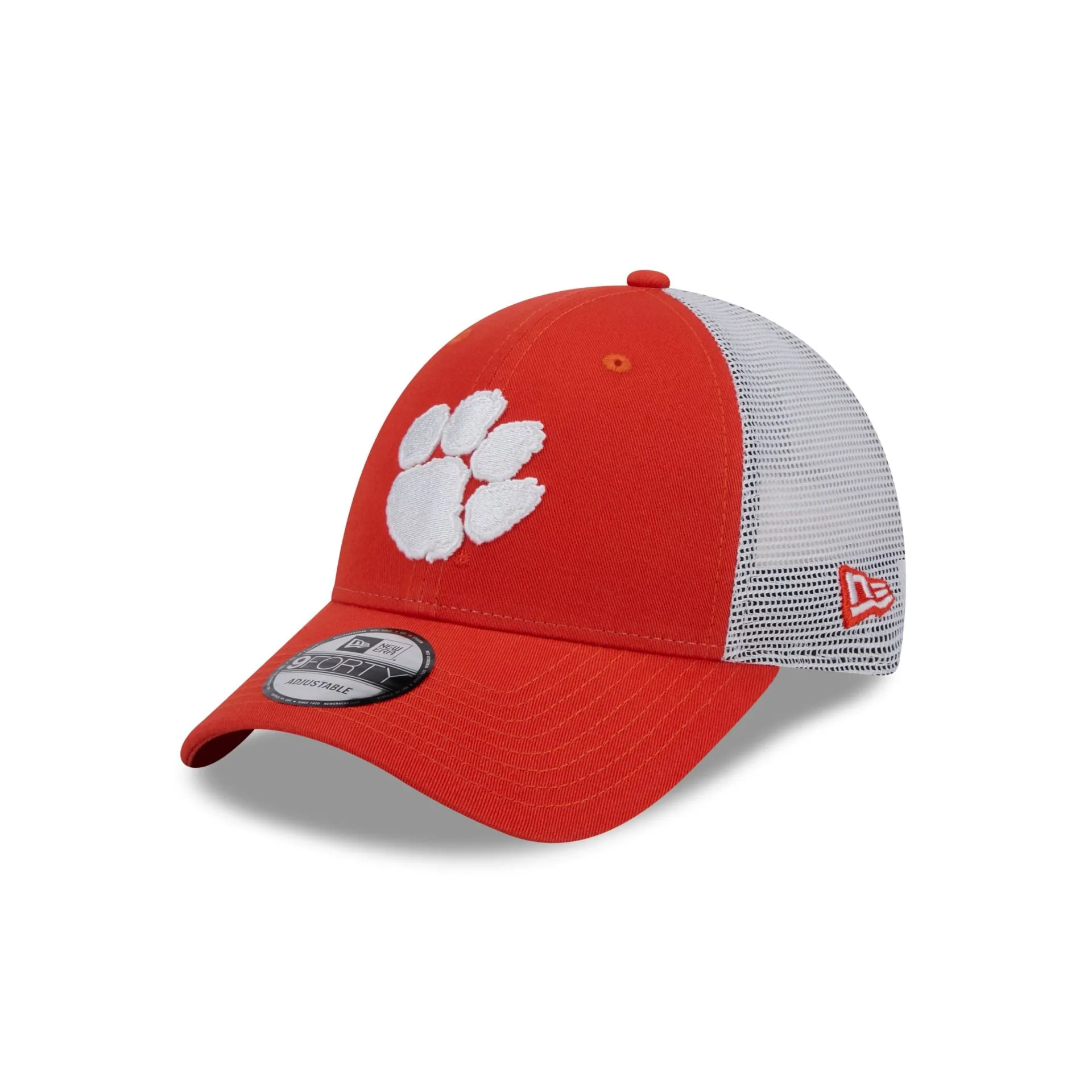 Clemson Tigers Orange 9FORTY Trucker Hat sold by New Era