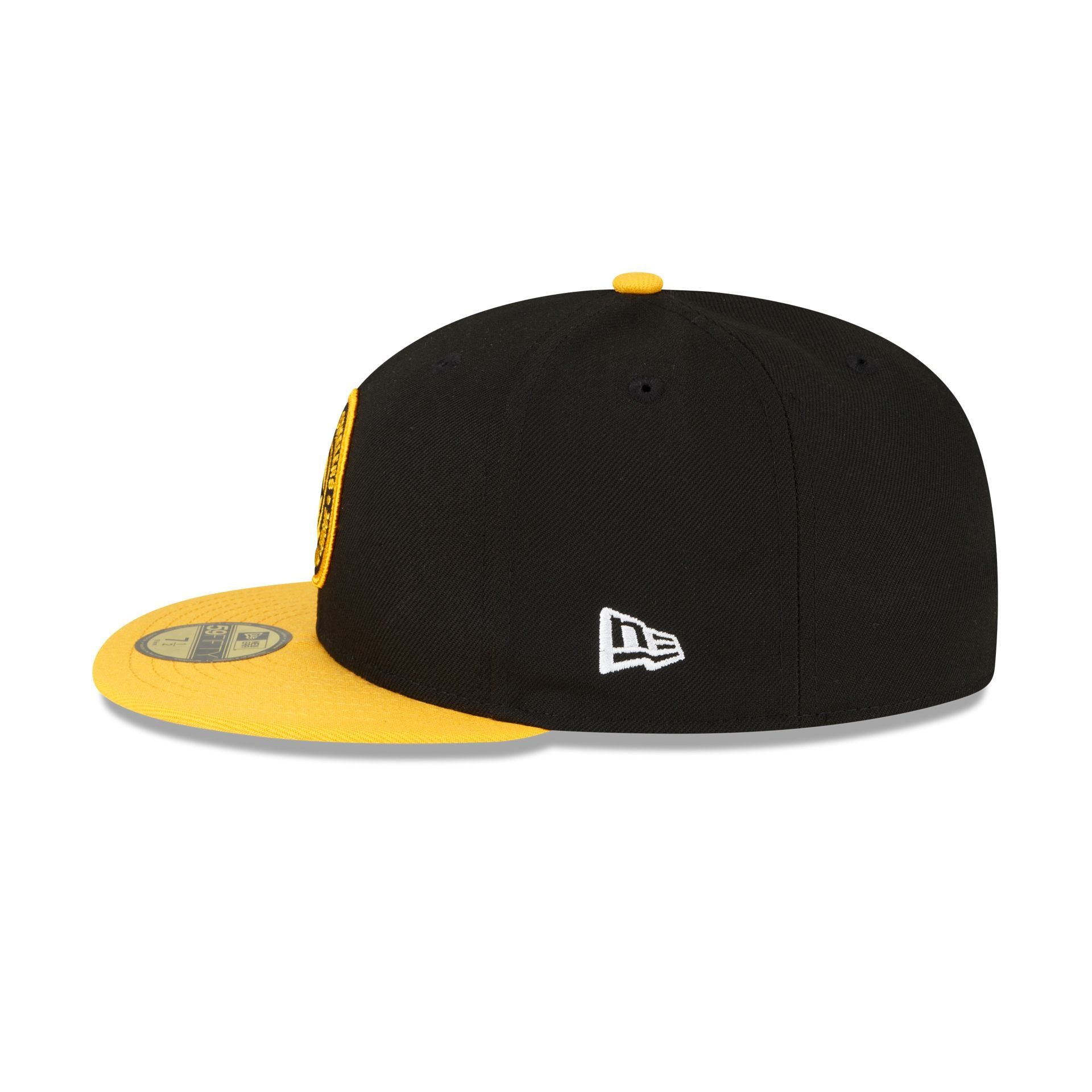 Pittsburgh Steelers 2023 Sideline Team Patch 59FIFTY Fitted Hat sold by New Era product image thumbnail 5