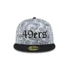 San Francisco 49ers Paisley Patch 59FIFTY Fitted Hat sold by New Era