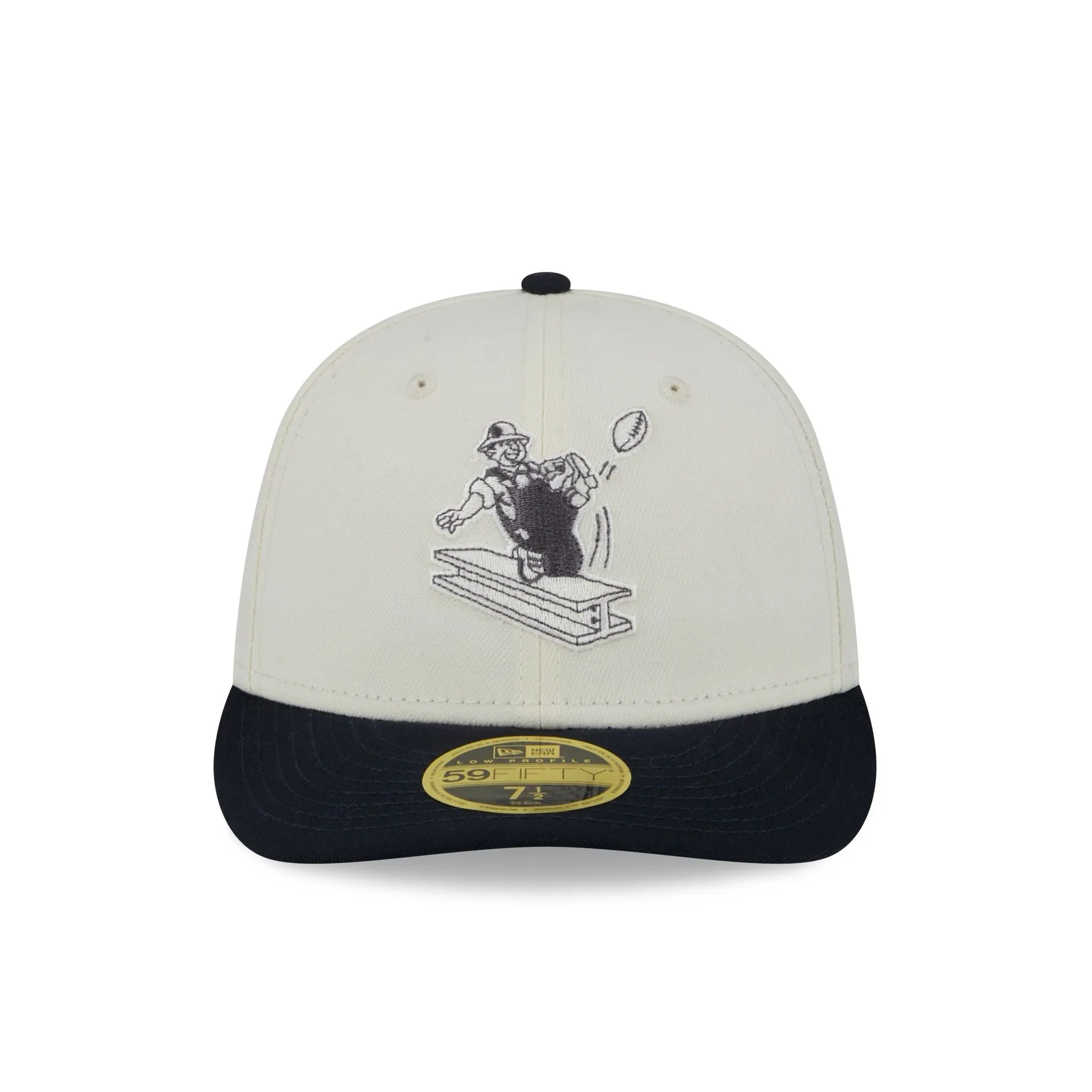 Pittsburgh Steelers Chrome Crown Low Profile 59FIFTY Fitted Hat sold by New Era product image thumbnail 2