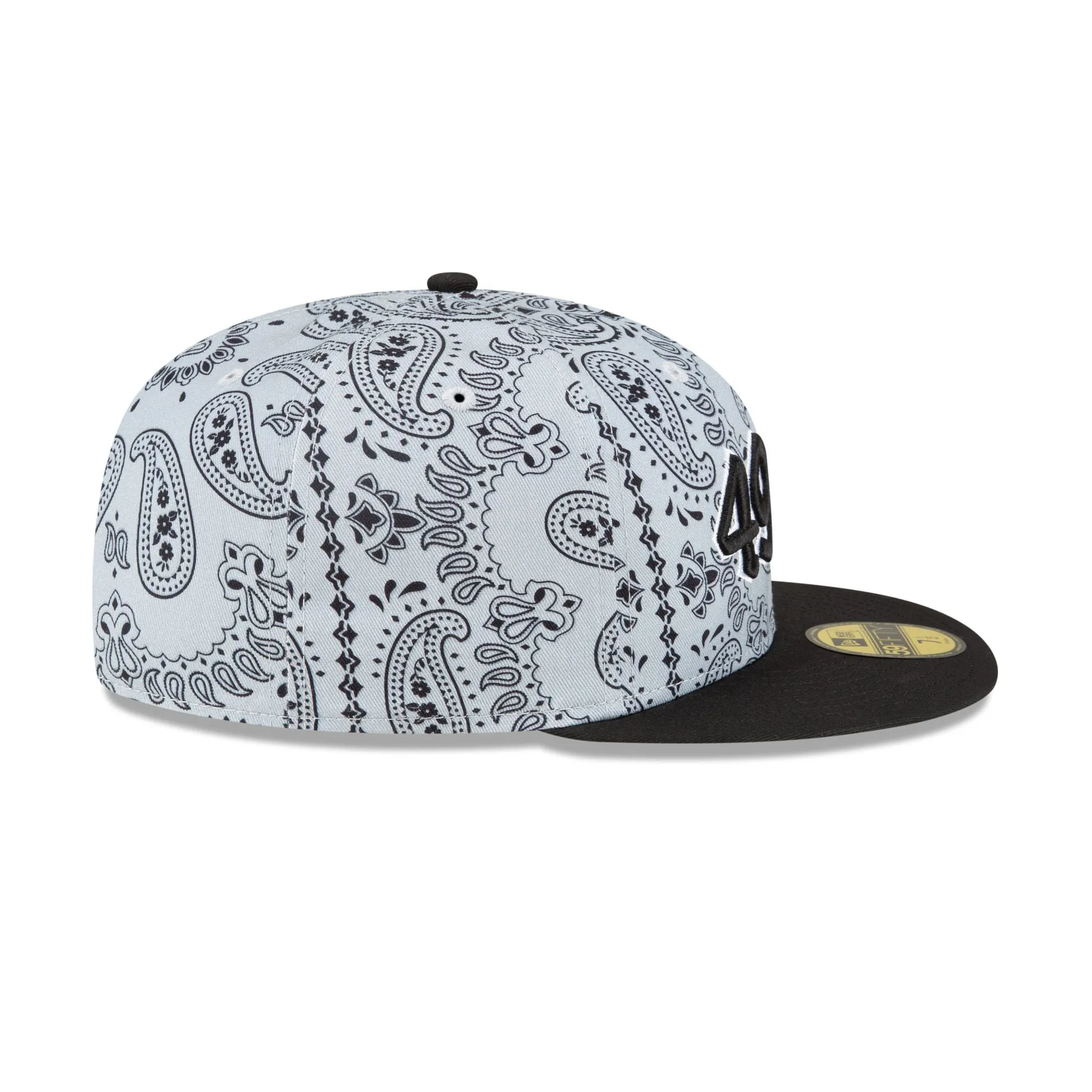 San Francisco 49ers Paisley Patch 59FIFTY Fitted Hat sold by New Era product image thumbnail 5