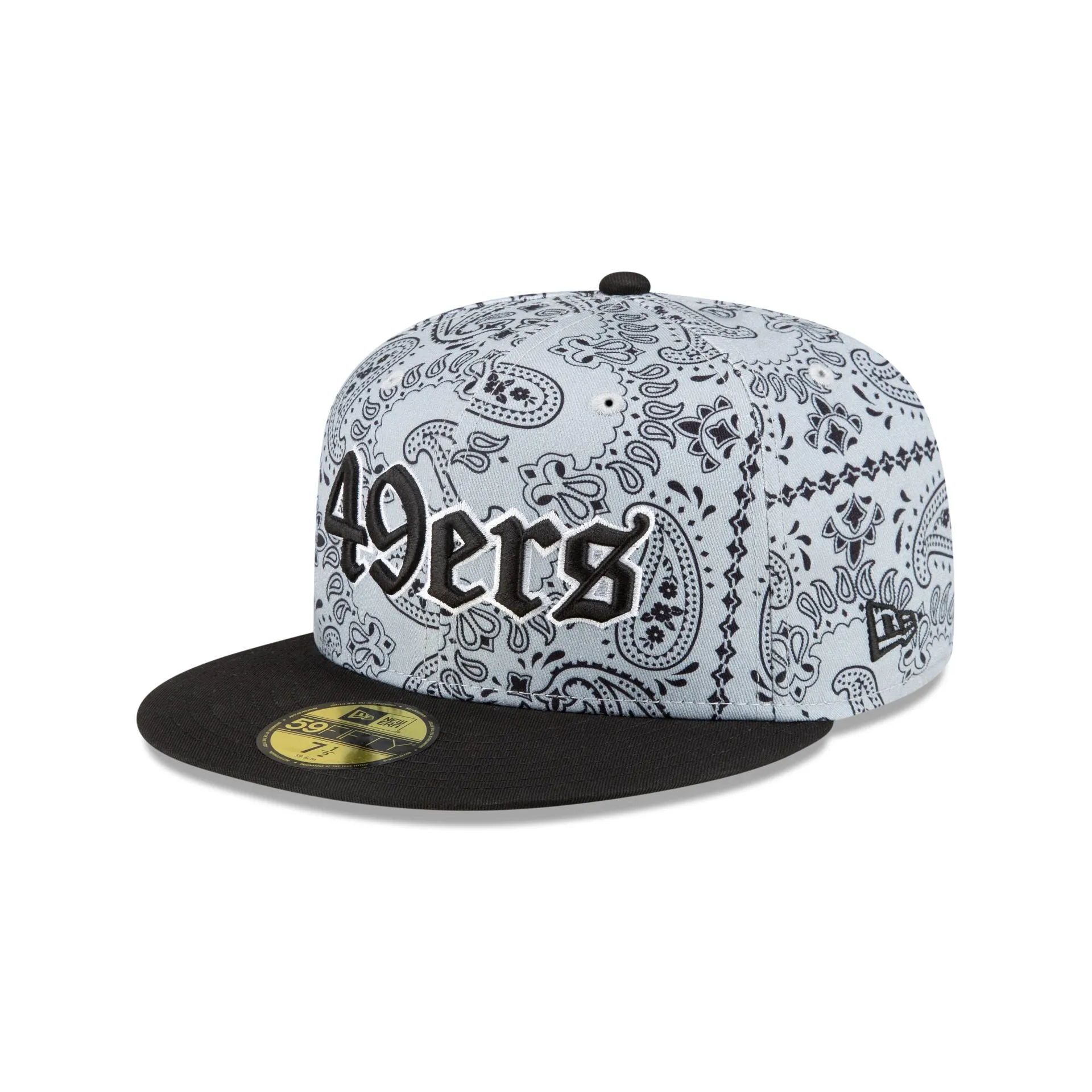 San Francisco 49ers Paisley Patch 59FIFTY Fitted Hat sold by New Era