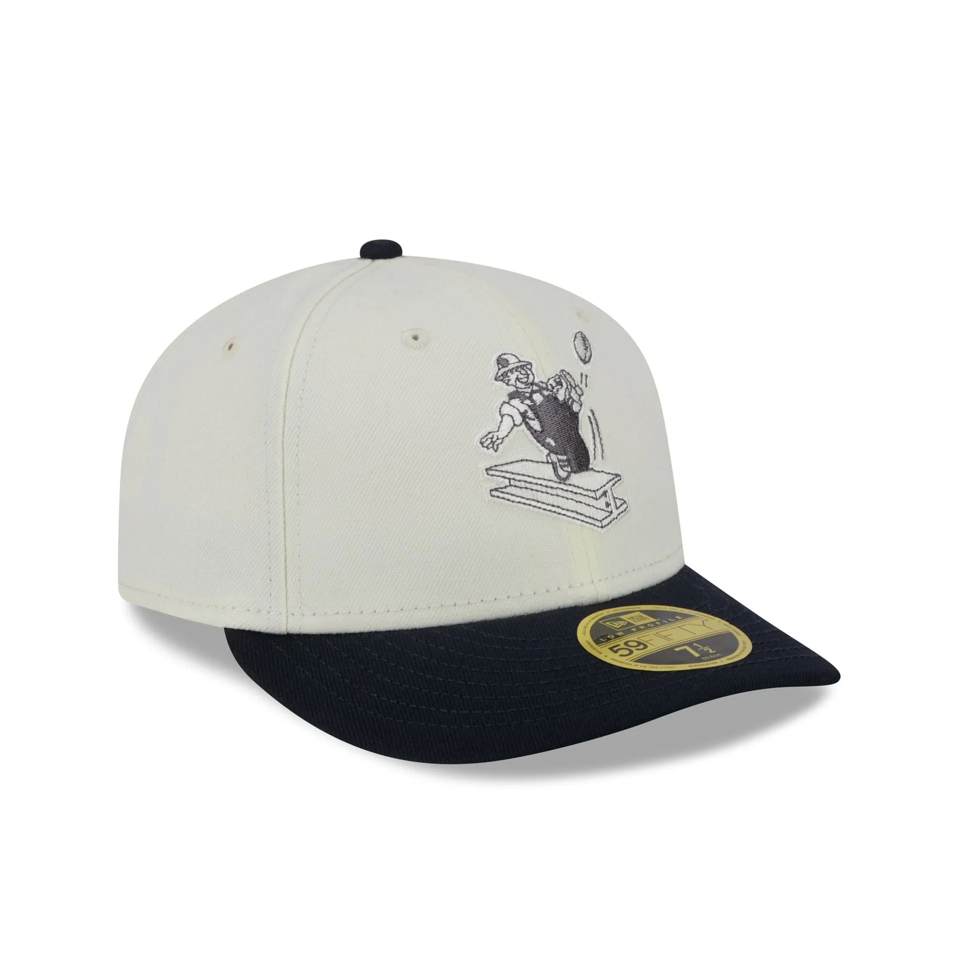 Pittsburgh Steelers Chrome Crown Low Profile 59FIFTY Fitted Hat sold by New Era product image thumbnail 3