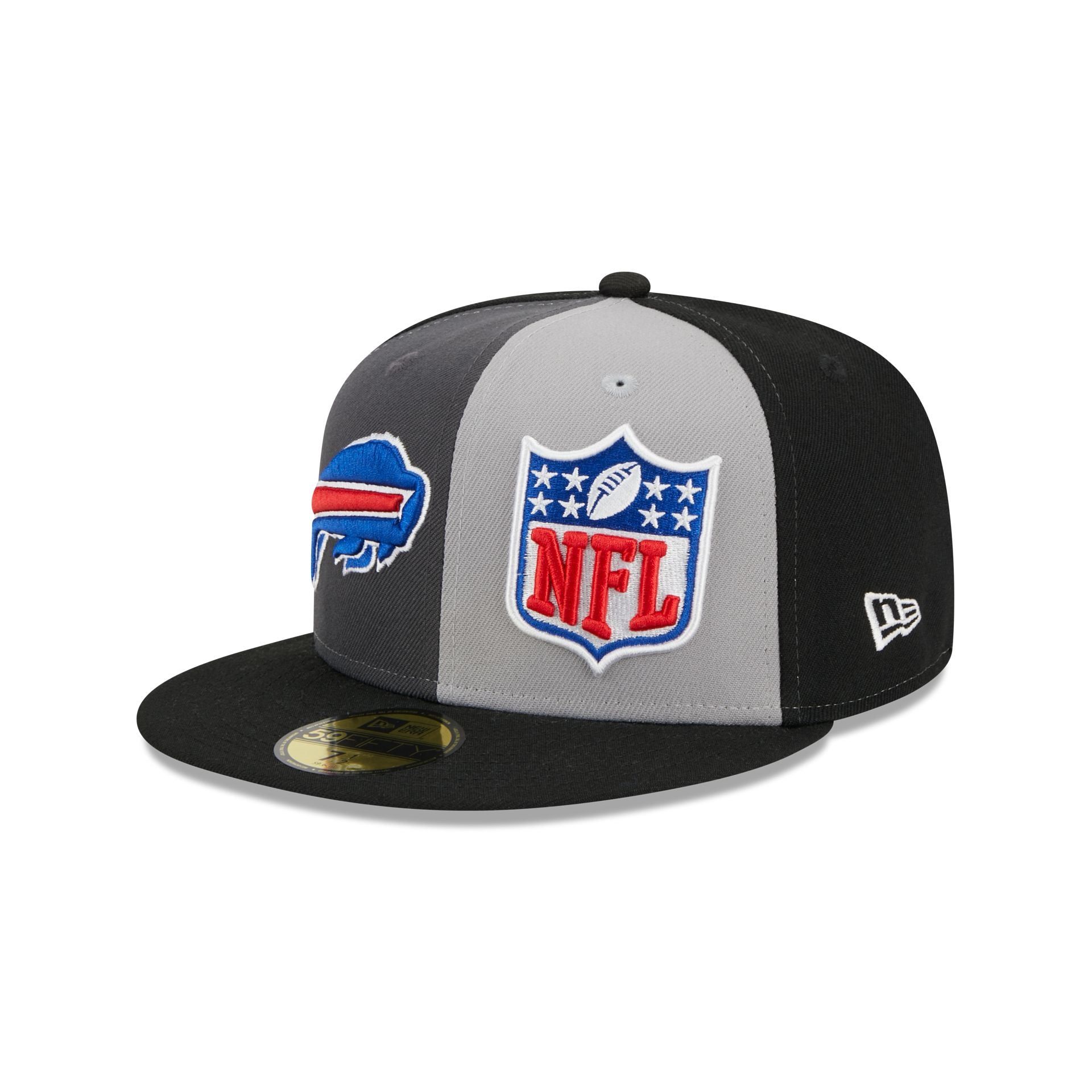 Buffalo Bills 2023 Sideline Gray 59FIFTY Fitted Hat sold by New Era