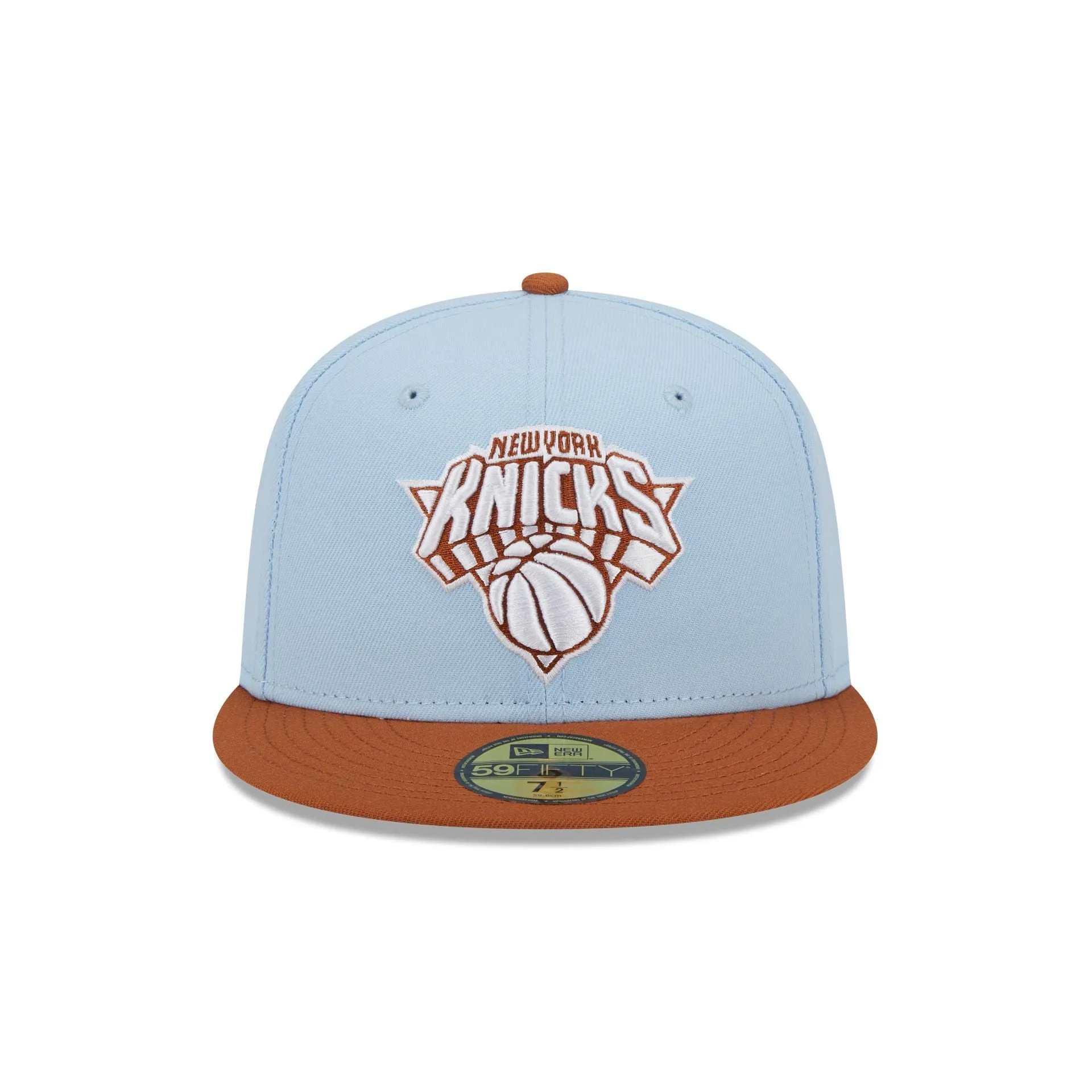 New York Knicks Color Pack Glacial Blue 59FIFTY Fitted Hat sold by New Era product image thumbnail 2
