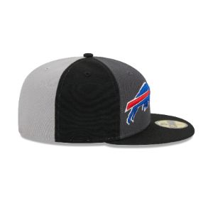 Buffalo Bills 2023 Sideline Gray 59FIFTY Fitted Hat sold by New Era