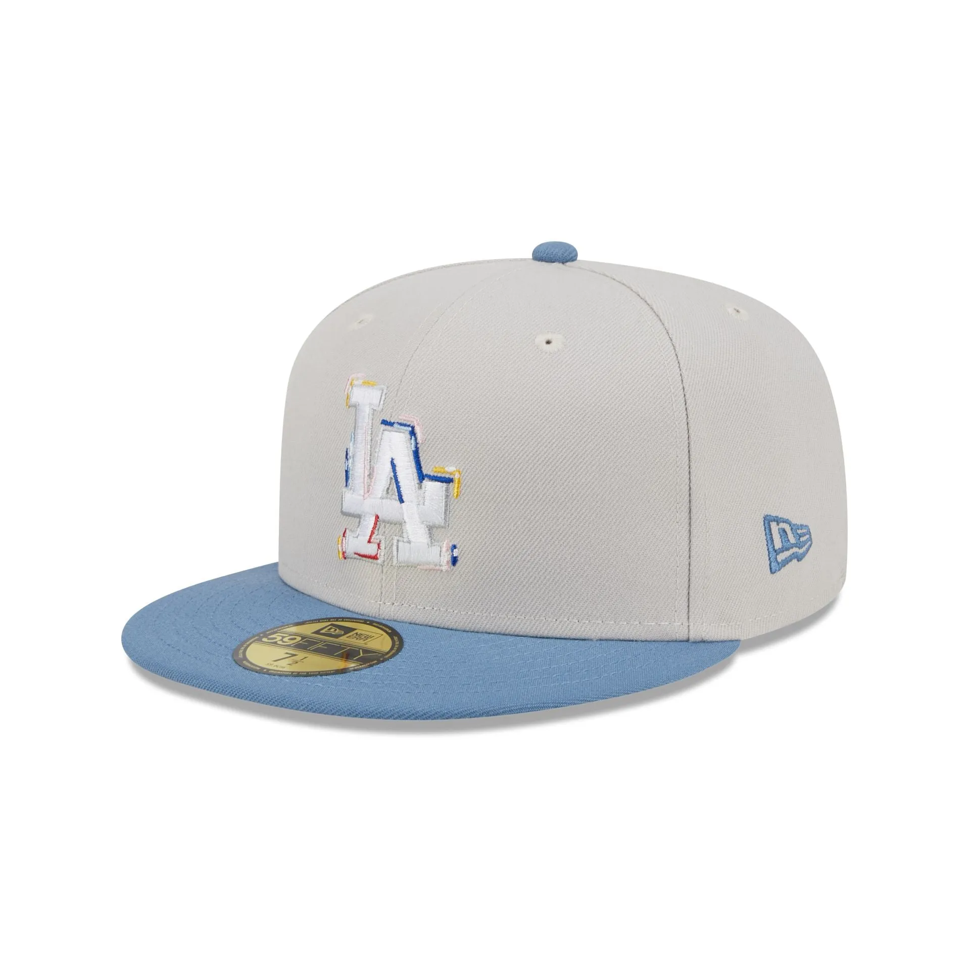 Los Angeles Dodgers Color Brush 59FIFTY Fitted Hat sold by New Era product image thumbnail 3