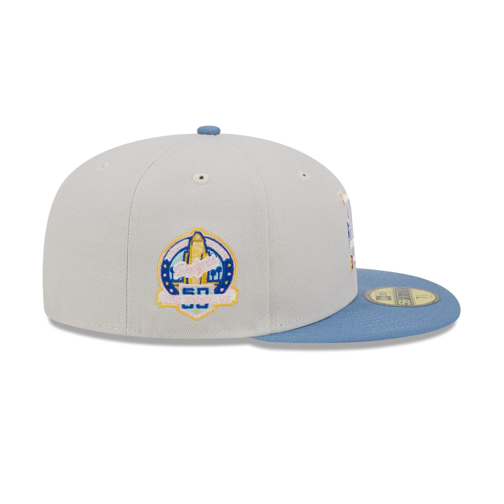 Los Angeles Dodgers Color Brush 59FIFTY Fitted Hat sold by New Era product image thumbnail 4