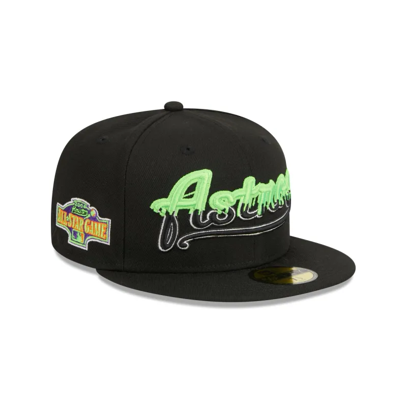 Houston Astros Slime Drip 59FIFTY Fitted Hat sold by New Era