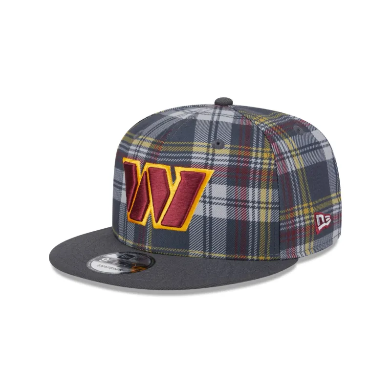 Washington Commanders 2024 Sideline Statement Gray 9FIFTY Snapback Hat sold by New Era
