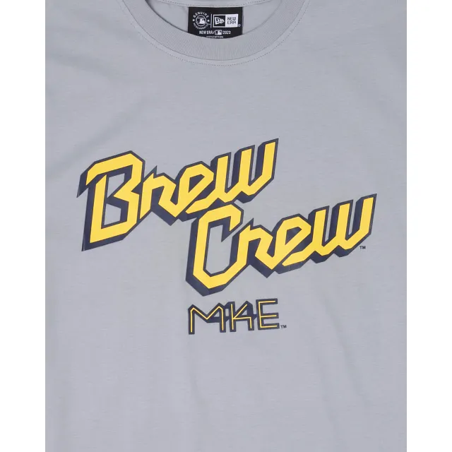 Milwaukee Brewers City Connect Gray T-Shirt sold by New Era product image thumbnail 3