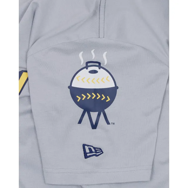 Milwaukee Brewers City Connect Gray T-Shirt sold by New Era product image thumbnail 4