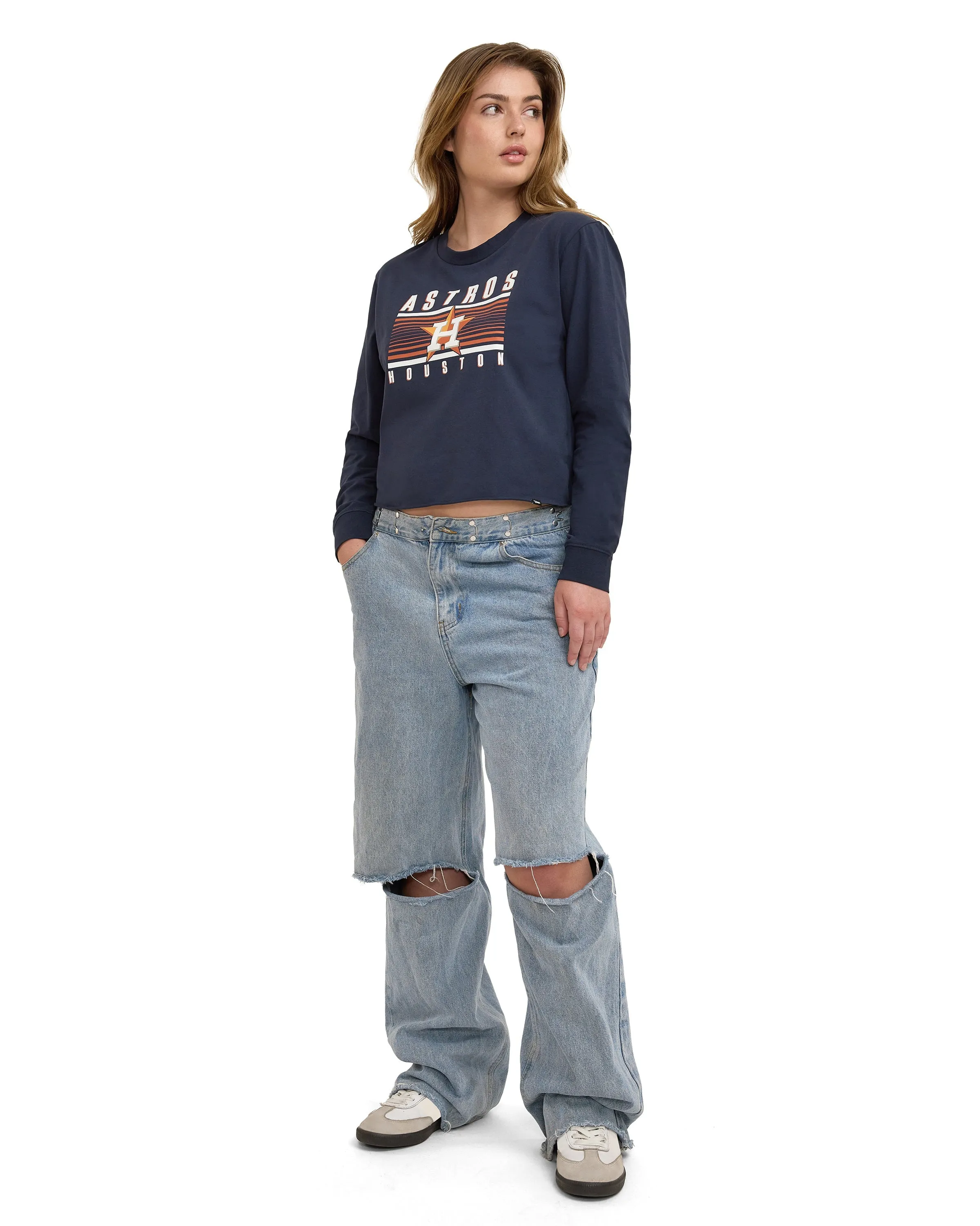 New York Yankees Active Women's Long Sleeve T-Shirt sold by New Era product image thumbnail 4