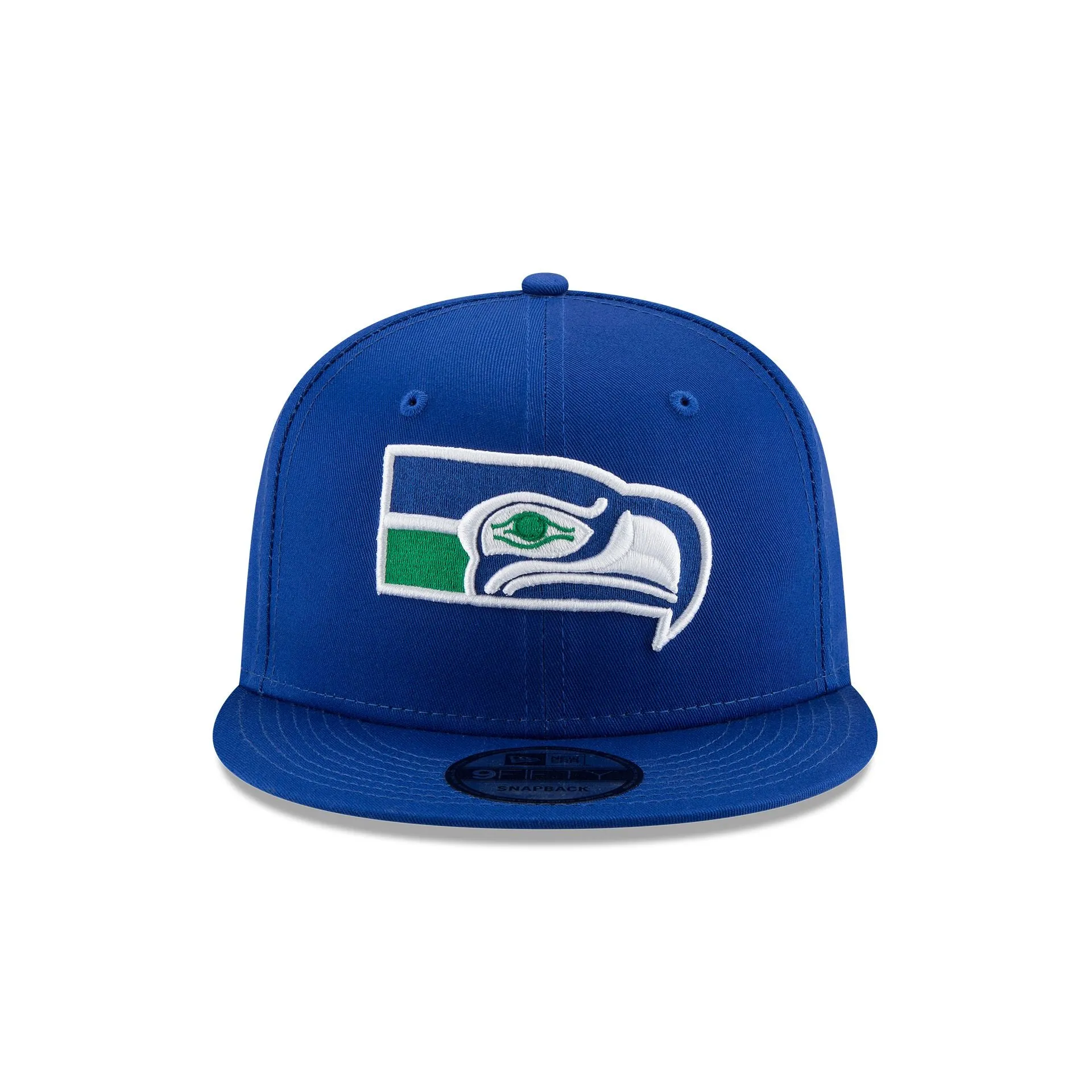 Seattle Seahawks Basic Blue 9FIFTY Snapback Hat sold by New Era product image thumbnail 2