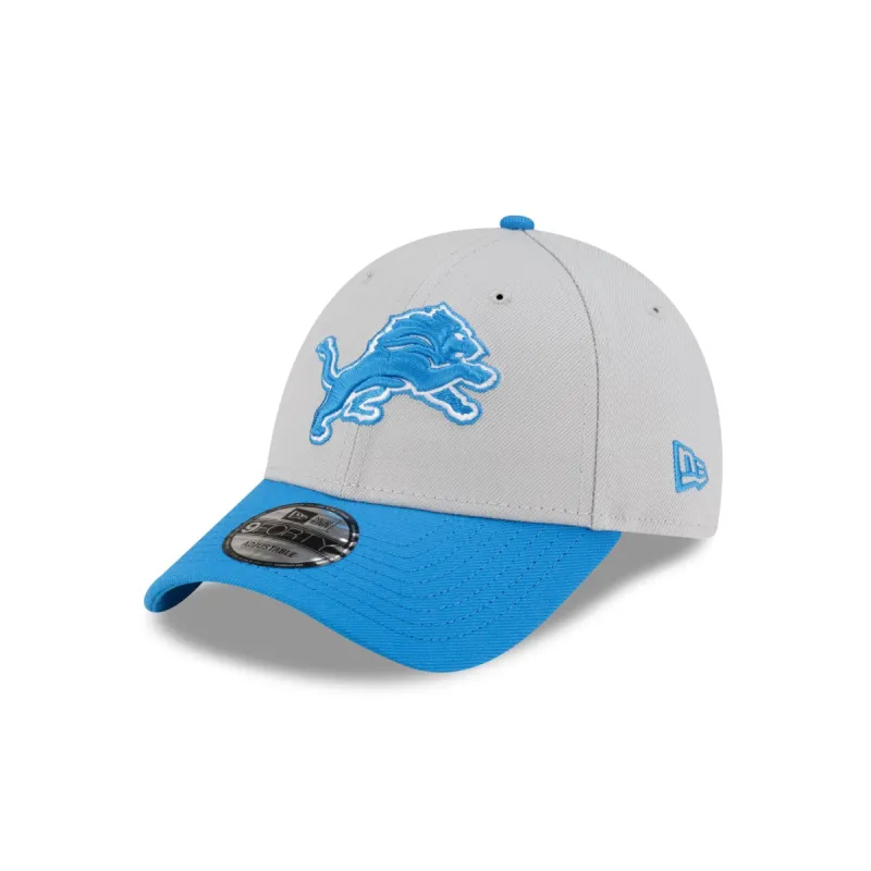 Detroit Lions The League Gray 9FORTY Adjustable sold by New Era