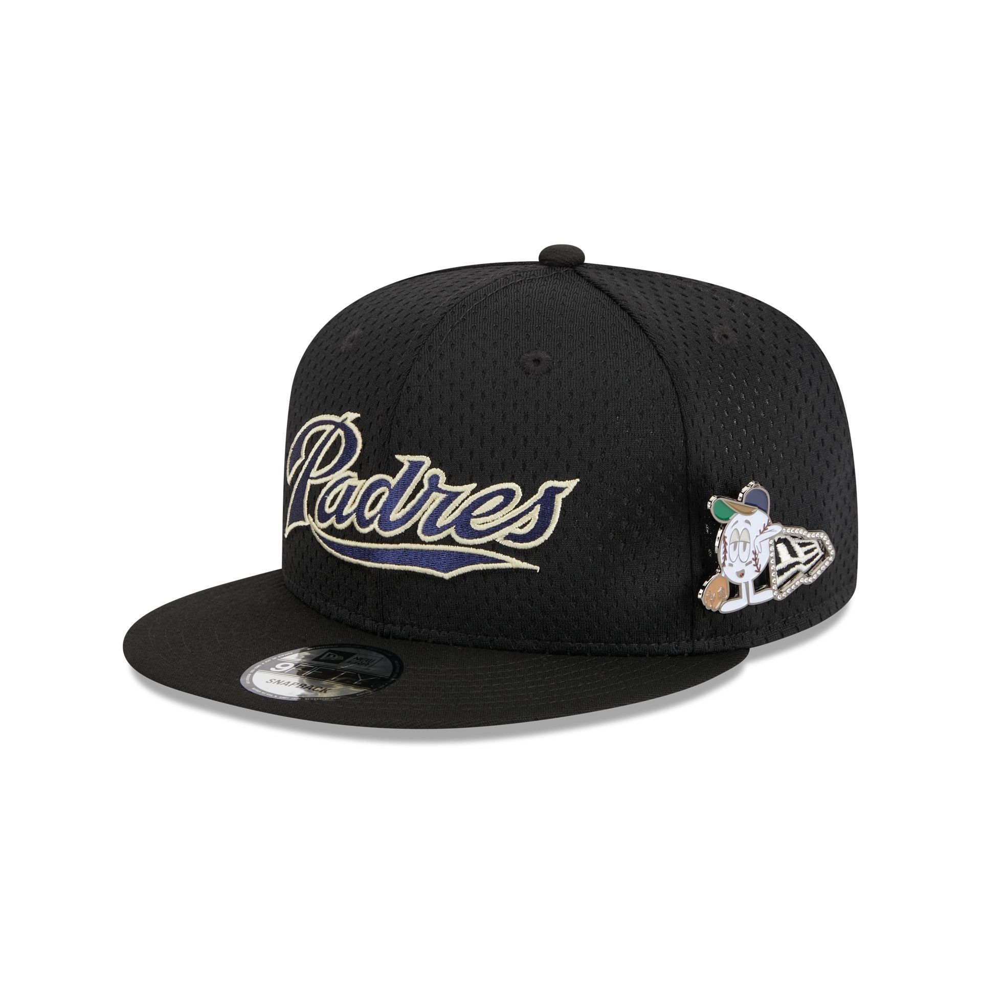San Diego Padres Post-Up Pin 9FIFTY Snapback Hat sold by New Era