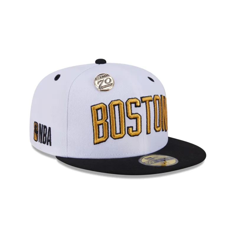 Boston Celtics 70th Anniversary 59FIFTY Fitted Hat sold by New Era