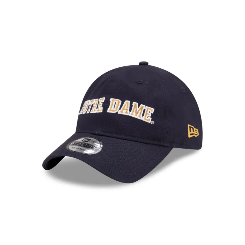 Notre Dame Fighting Irish Wordmark 9TWENTY Adjustable Hat sold by New Era