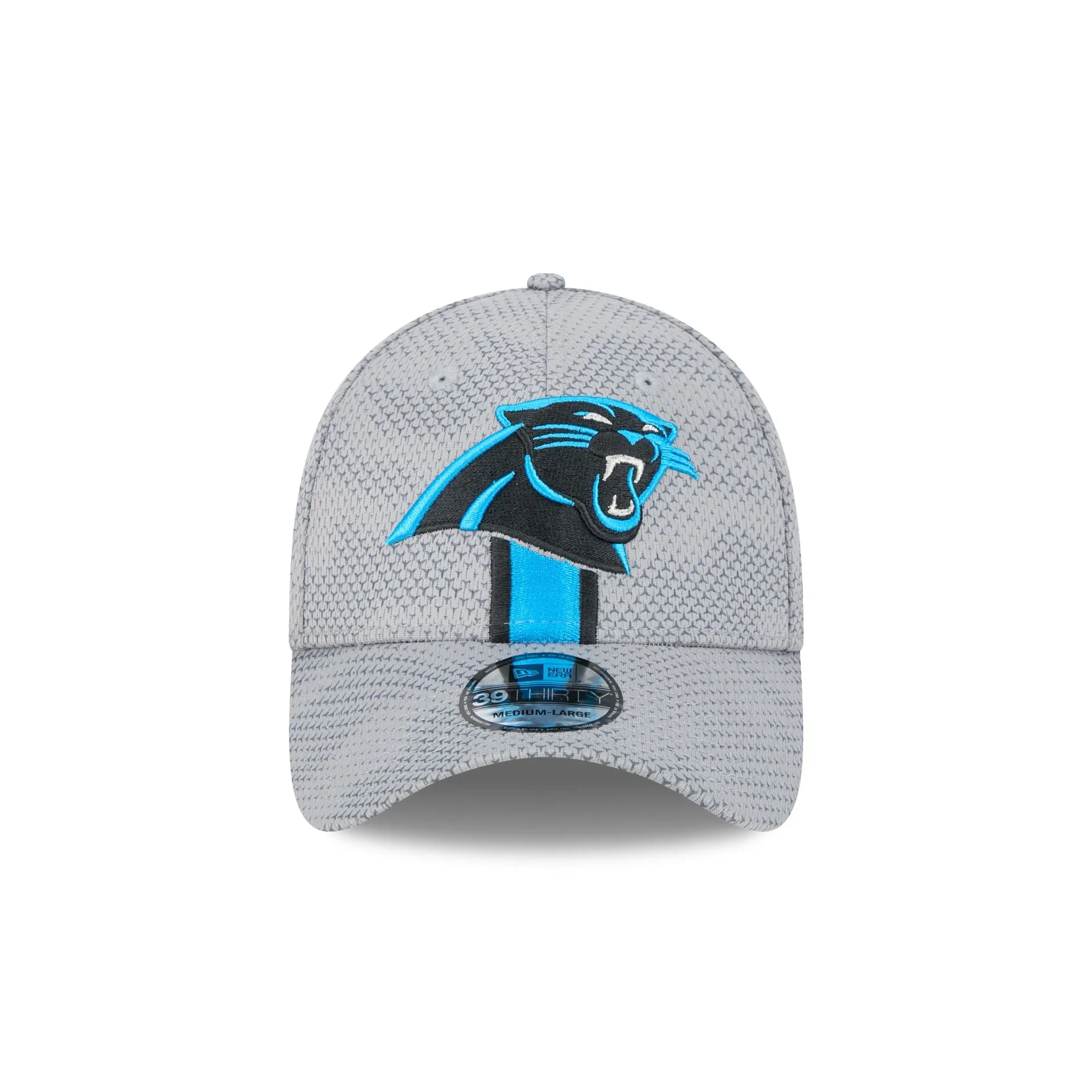Carolina Panthers 2024 Sideline Gray 39THIRTY Stretch Fit Hat sold by New Era product image thumbnail 2