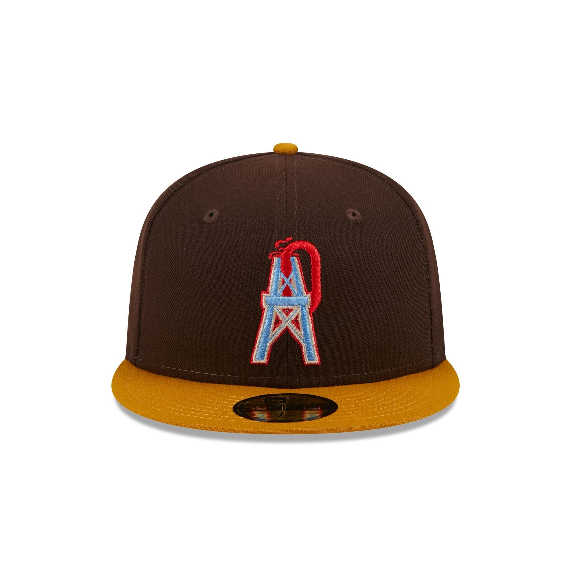 Oilers Burnt Wood 59FIFTY Fitted Hat sold by New Era product image thumbnail 2