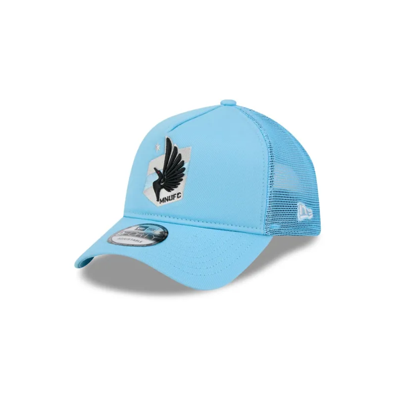 Minnesota United FC Team 9FORTY A-Frame Snapback Hat sold by New Era