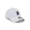 Detroit Tigers White 9TWENTY Adjustable Hat sold by New Era