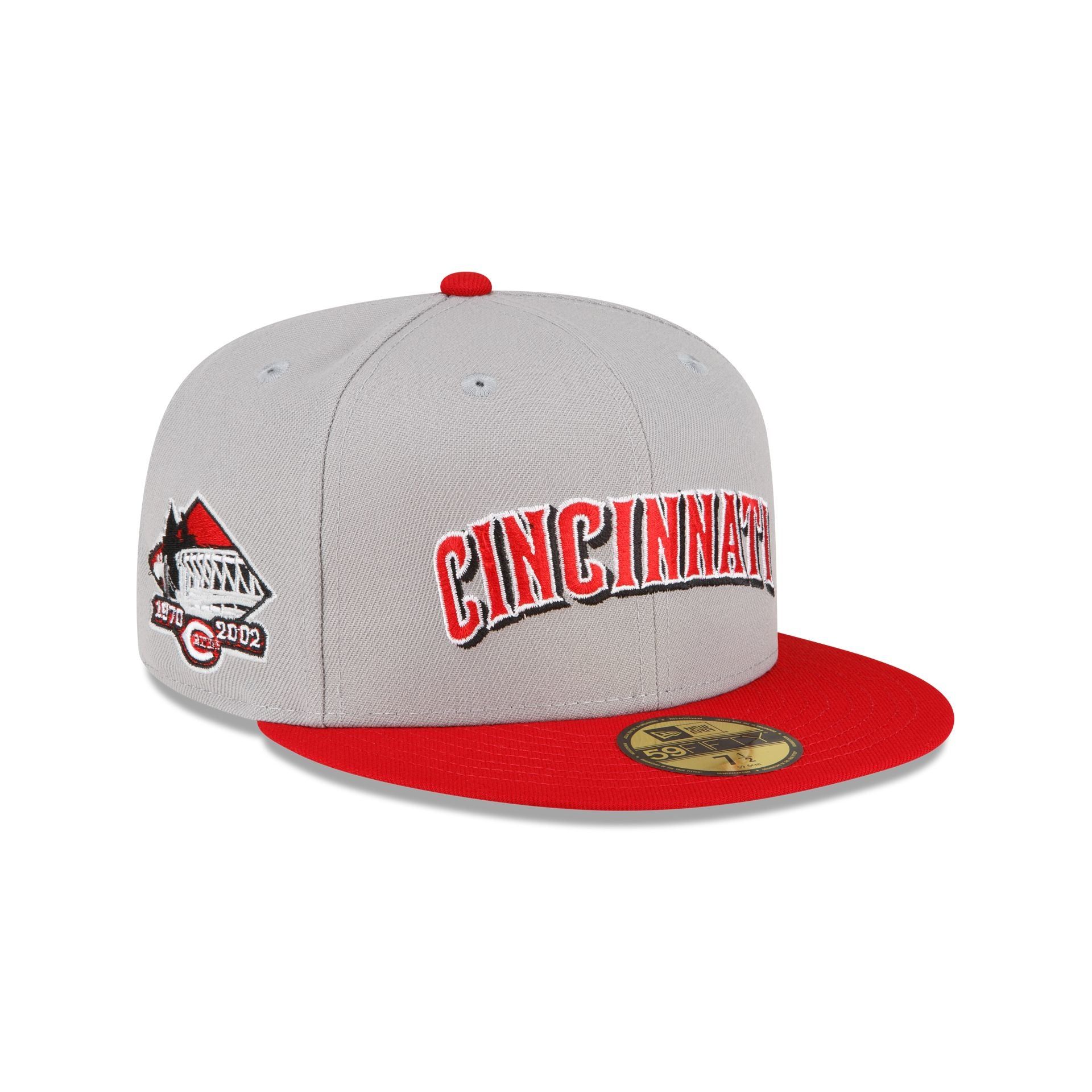 Cincinnati Reds Away 59FIFTY Fitted Hat sold by New Era