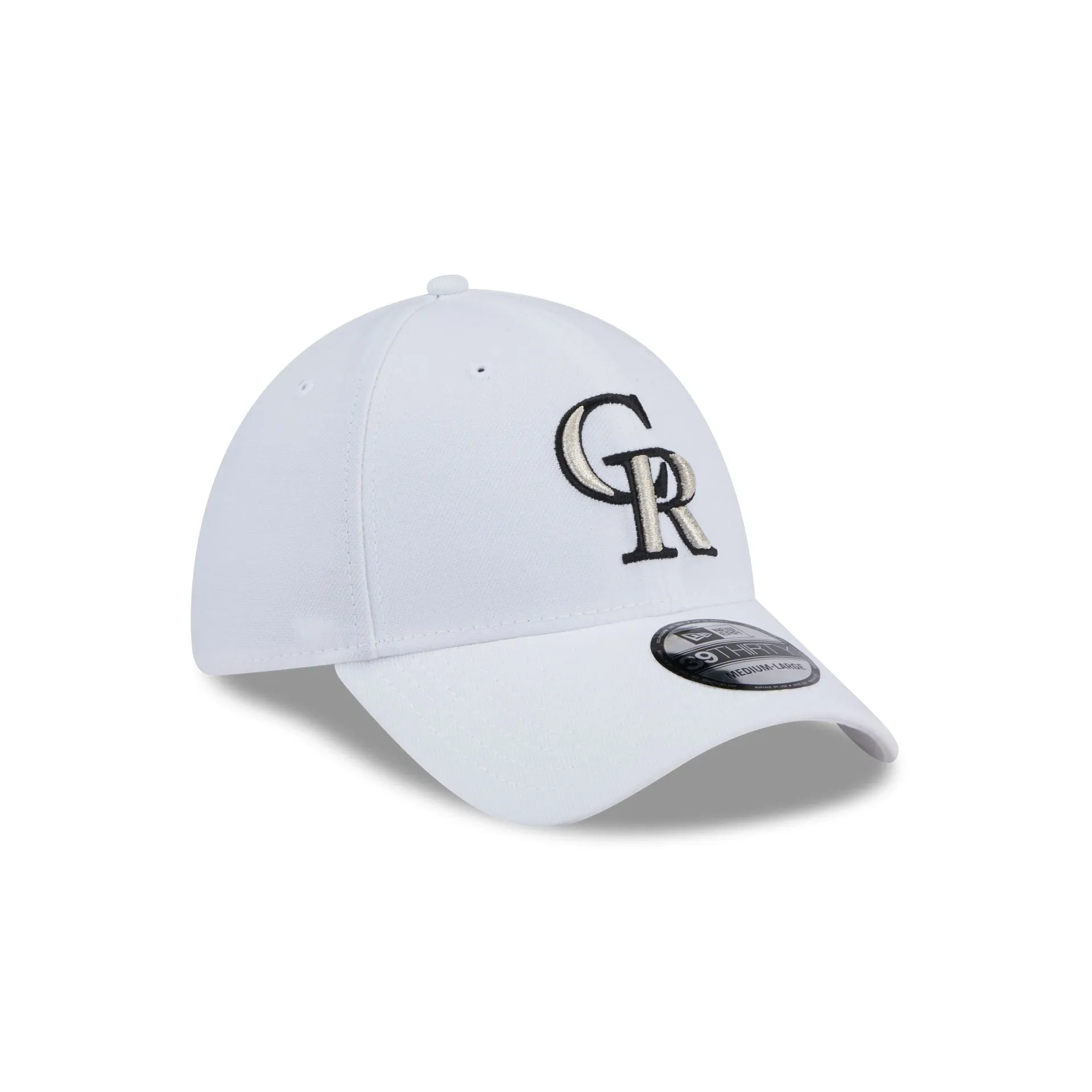 Colorado Rockies Optic White 39THIRTY Stretch Fit Hat sold by New Era product image thumbnail 3