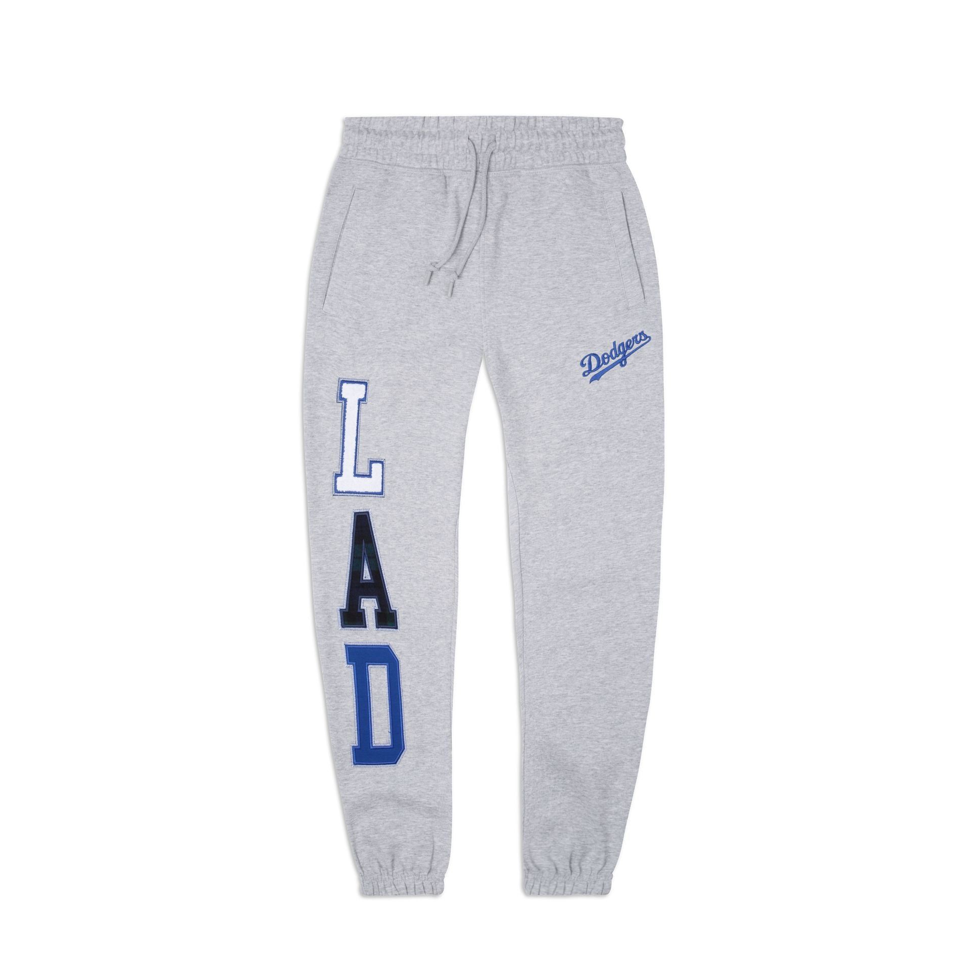 Los Angeles Dodgers Plaid Jogger sold by New Era