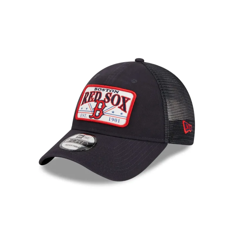 Boston Red Sox Lift Pass 9FORTY Snapback Hat sold by New Era