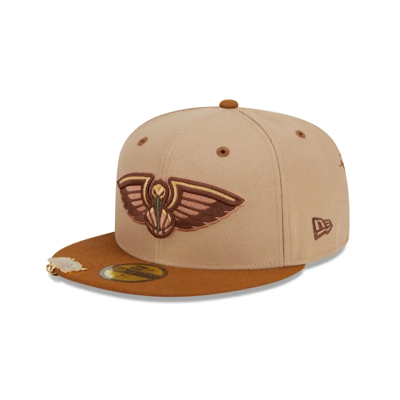 New Orleans Pelicans Monster Curse 59FIFTY Fitted Hat sold by New Era