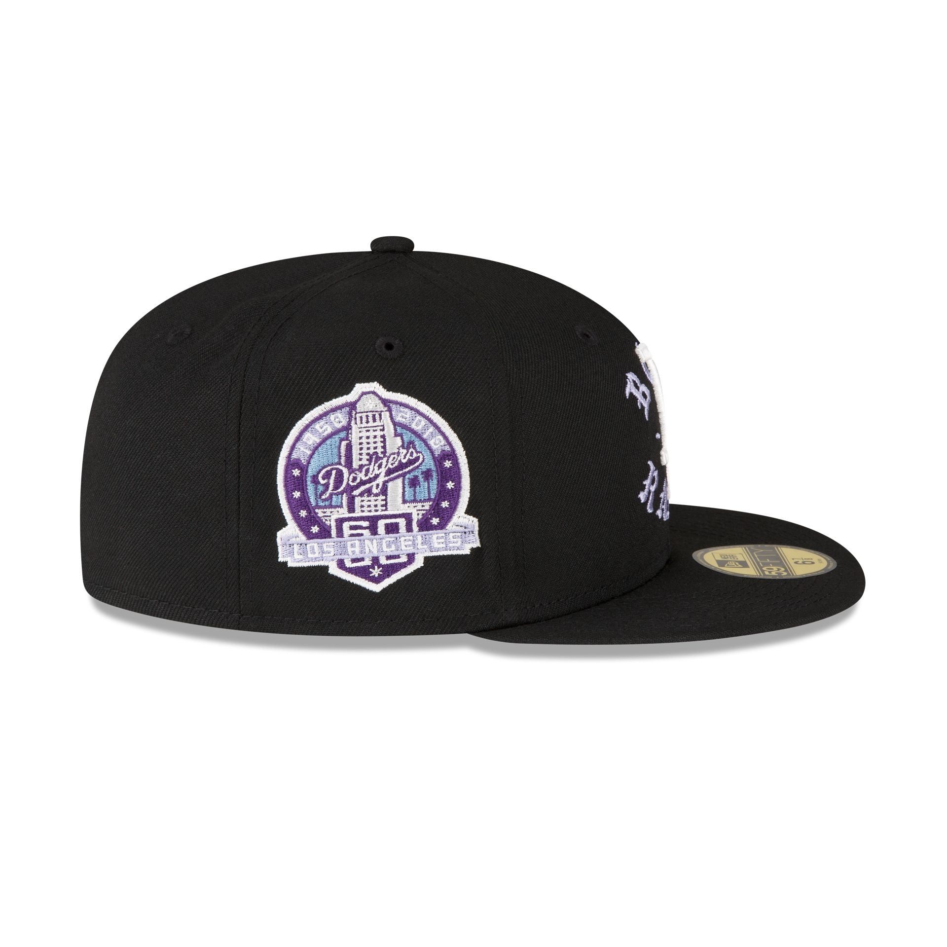 Born X Raised Los Angeles Dodgers Black 59FIFTY Fitted Hat sold by New Era product image thumbnail 4