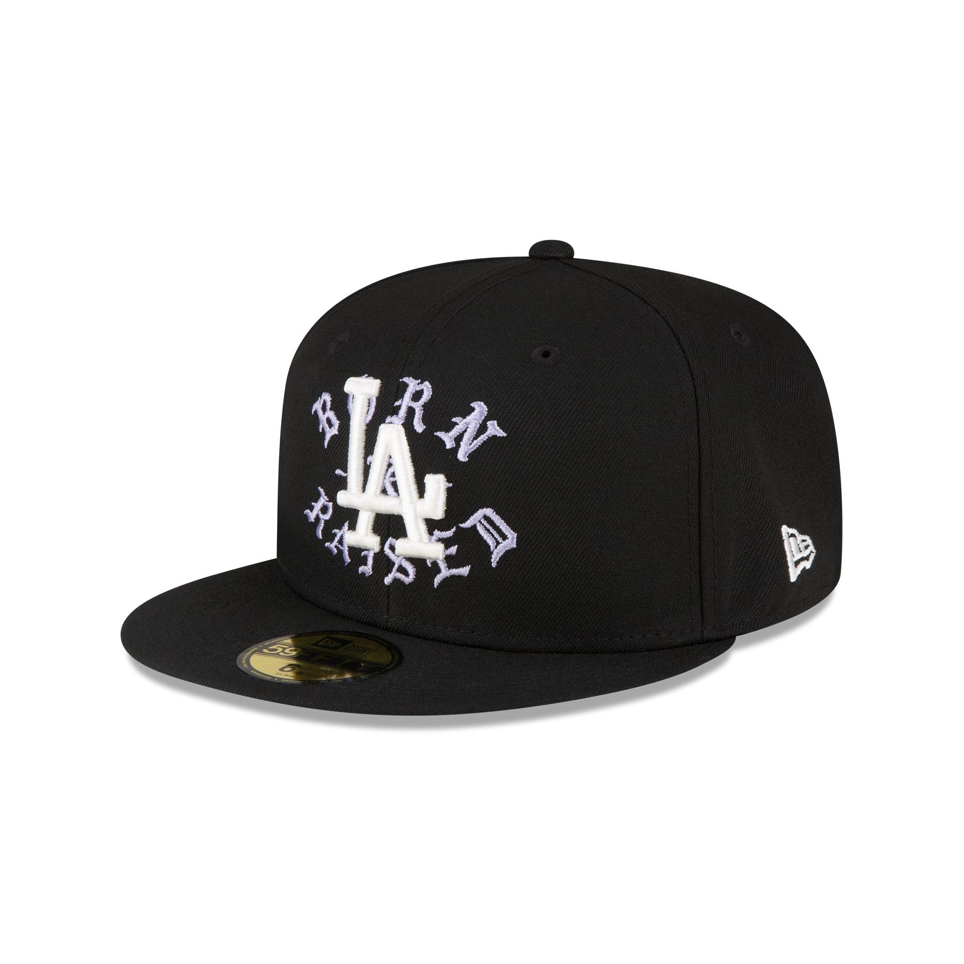 Born X Raised Los Angeles Dodgers Black 59FIFTY Fitted Hat sold by New Era product image thumbnail 3